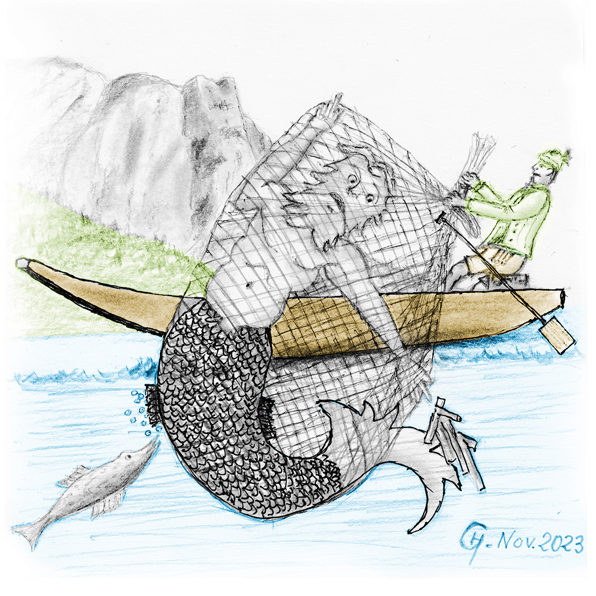 Der Wassermann vom Grundlsee